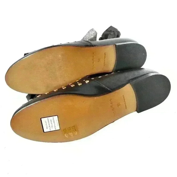 Sandro Gold Studded Loafers - Picture 8 of 8